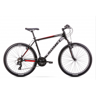 Horský bicykel Romet Rambler 26" R6.0 čierno-červená hliníkový 14" 
